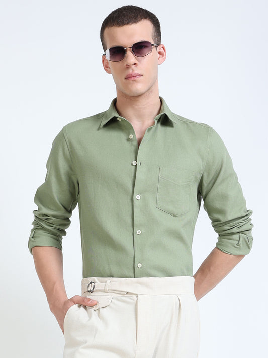 Textured Dobby shirt