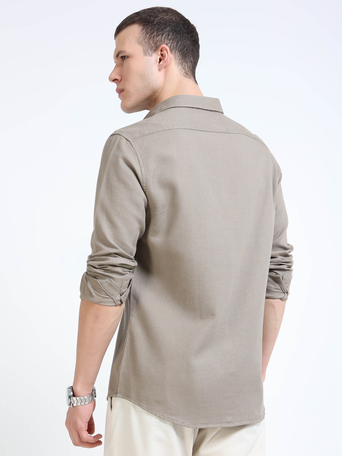 Textured Dobby shirt