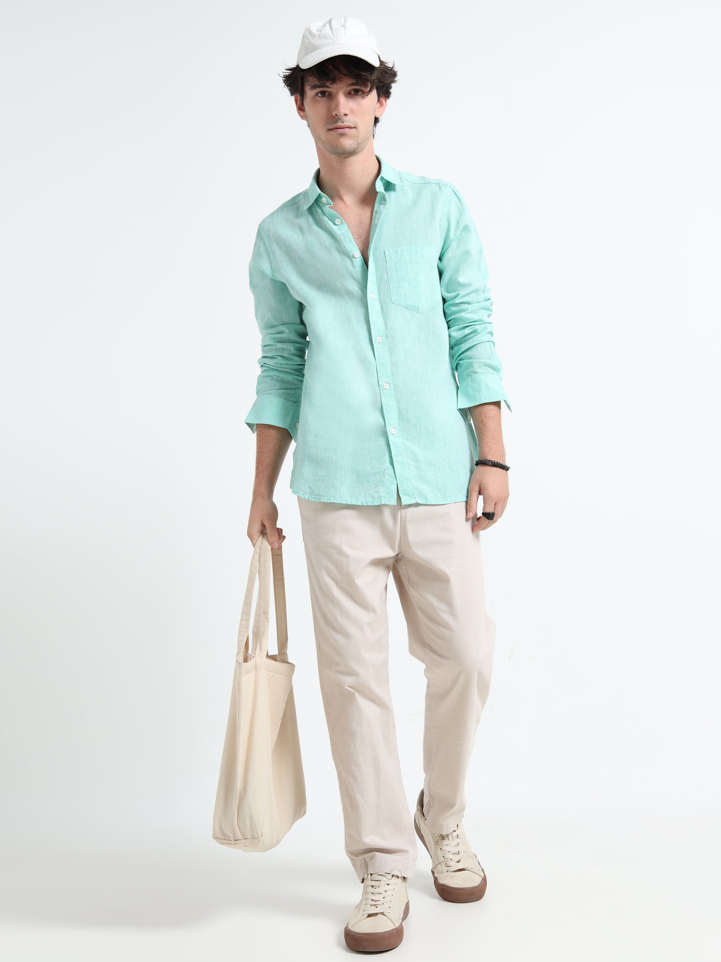 Pastel linens shirt