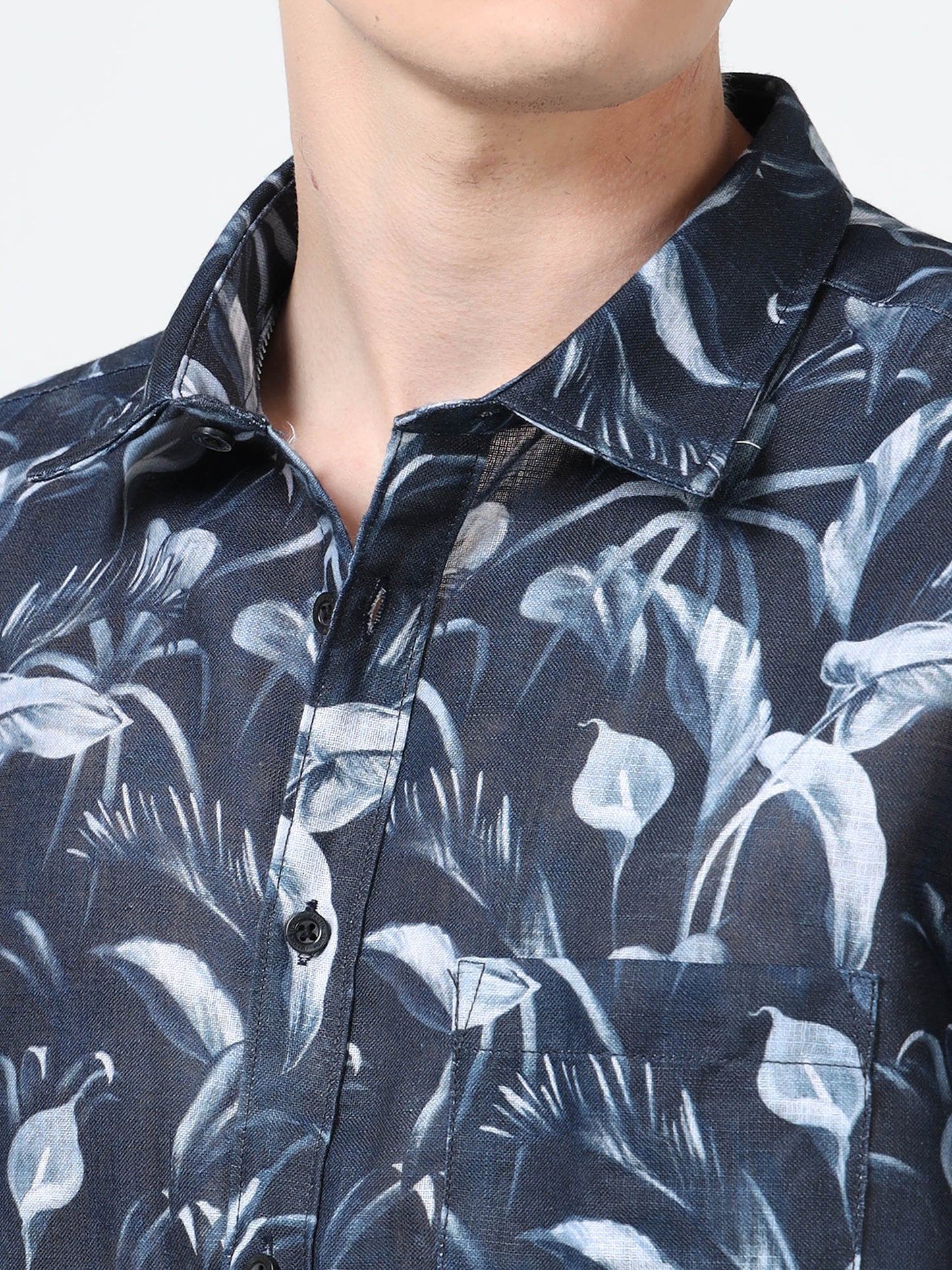 Martin Smith Men’s Regular Fit Cotton Half Sleeves Casual Shirt