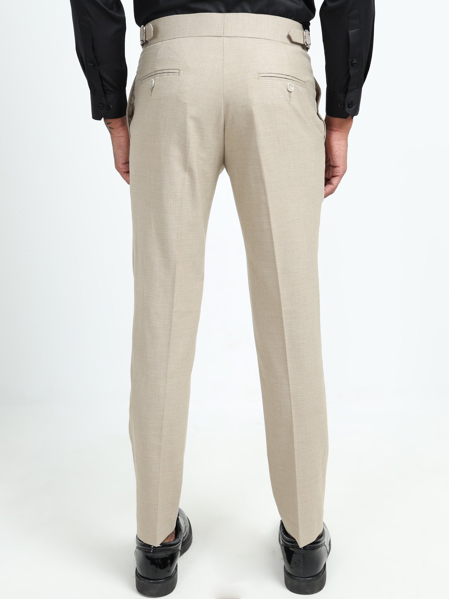 Beige Gurkha pants