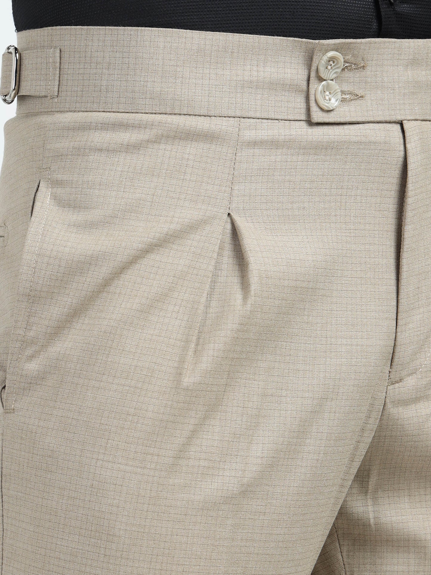 Beige Gurkha pants