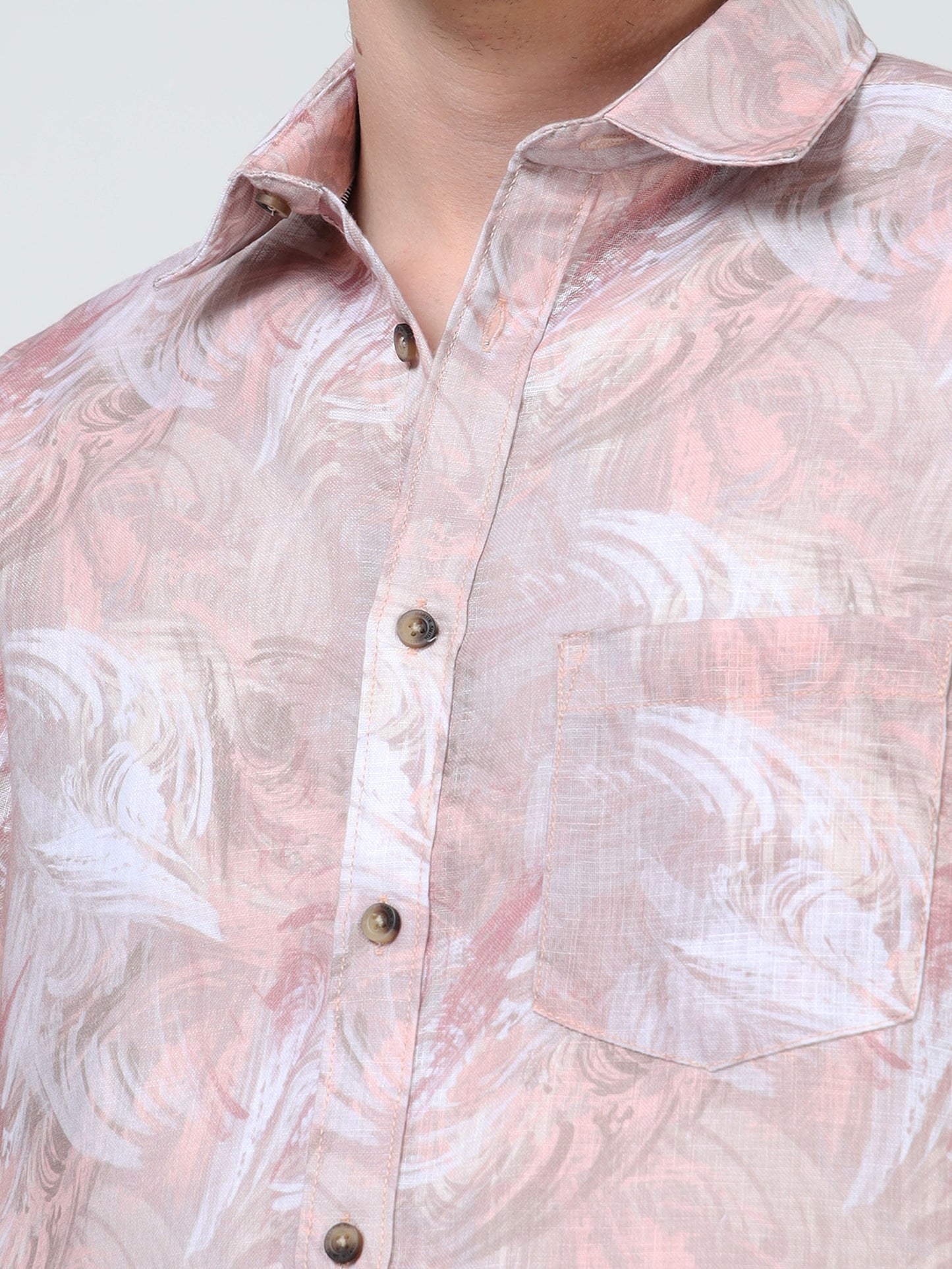 Martin Smith Men’s Regular Fit Cotton Half Sleeves Casual Shirt