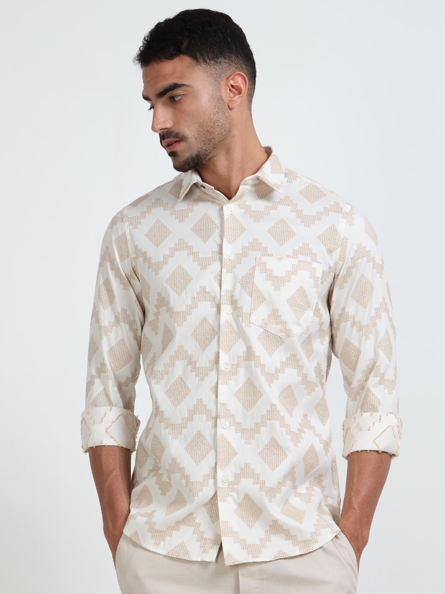 Karigari Embroidery shirt