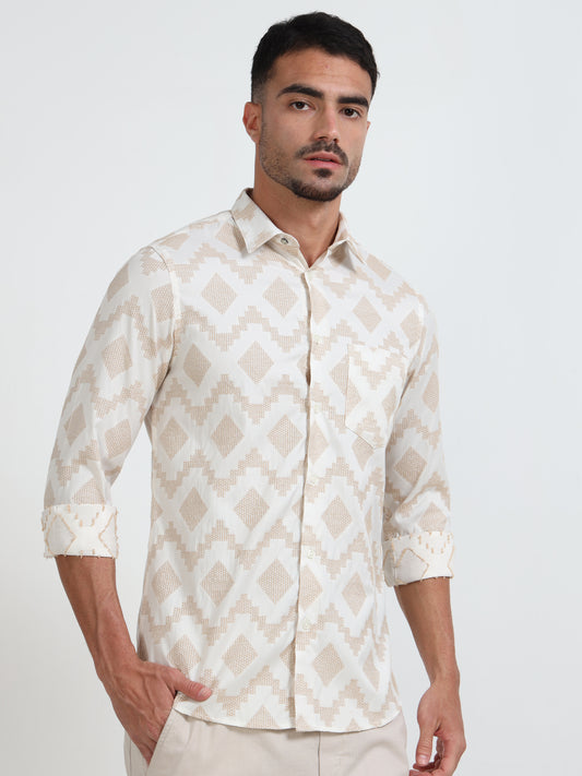 Karigari Embroidery shirt