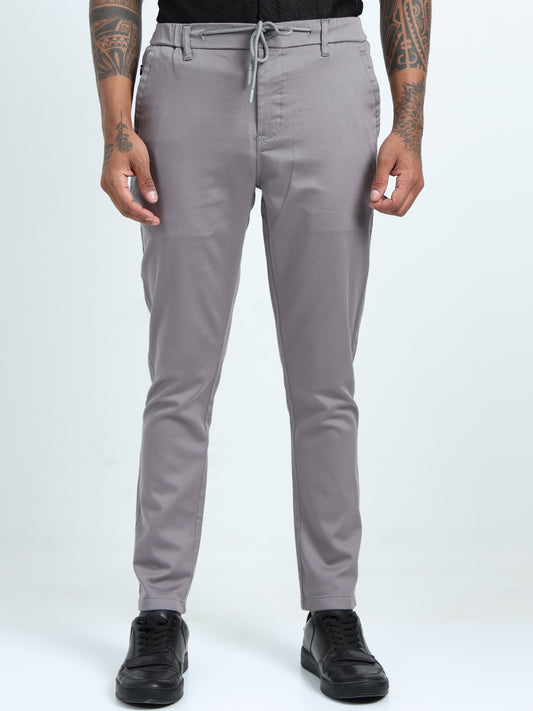 Grey Relaxed Trousers