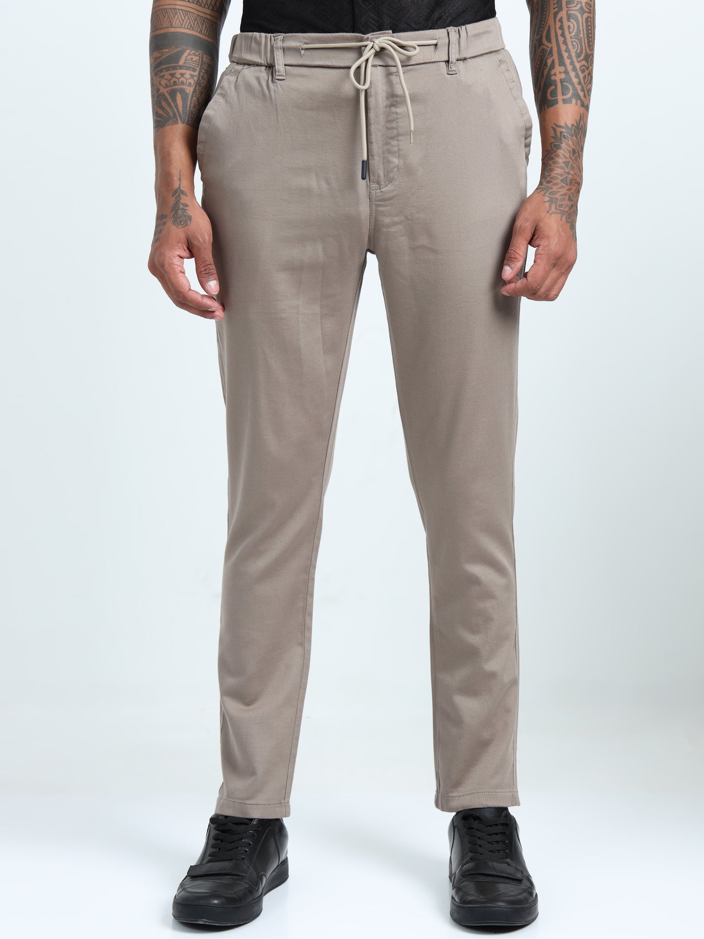 Stone Relaxed Trousers