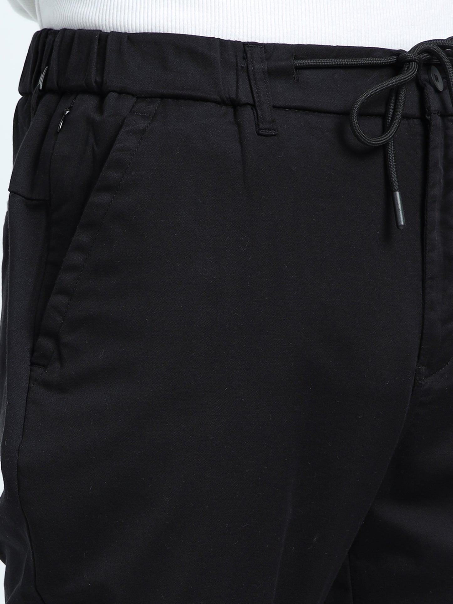 Black Relaxed Trousers
