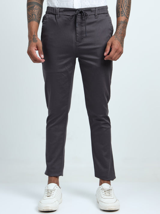 D Grey Relaxed Trousers