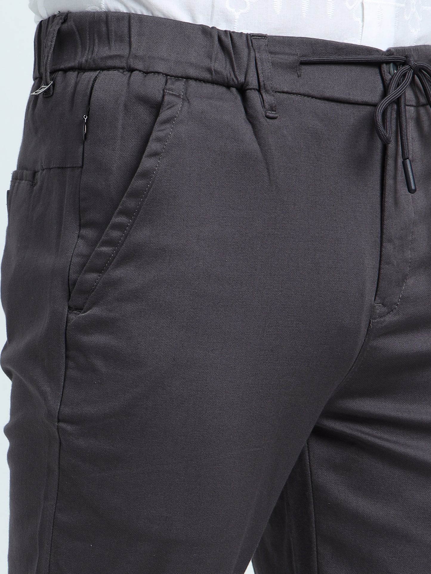 D Grey Relaxed Trousers