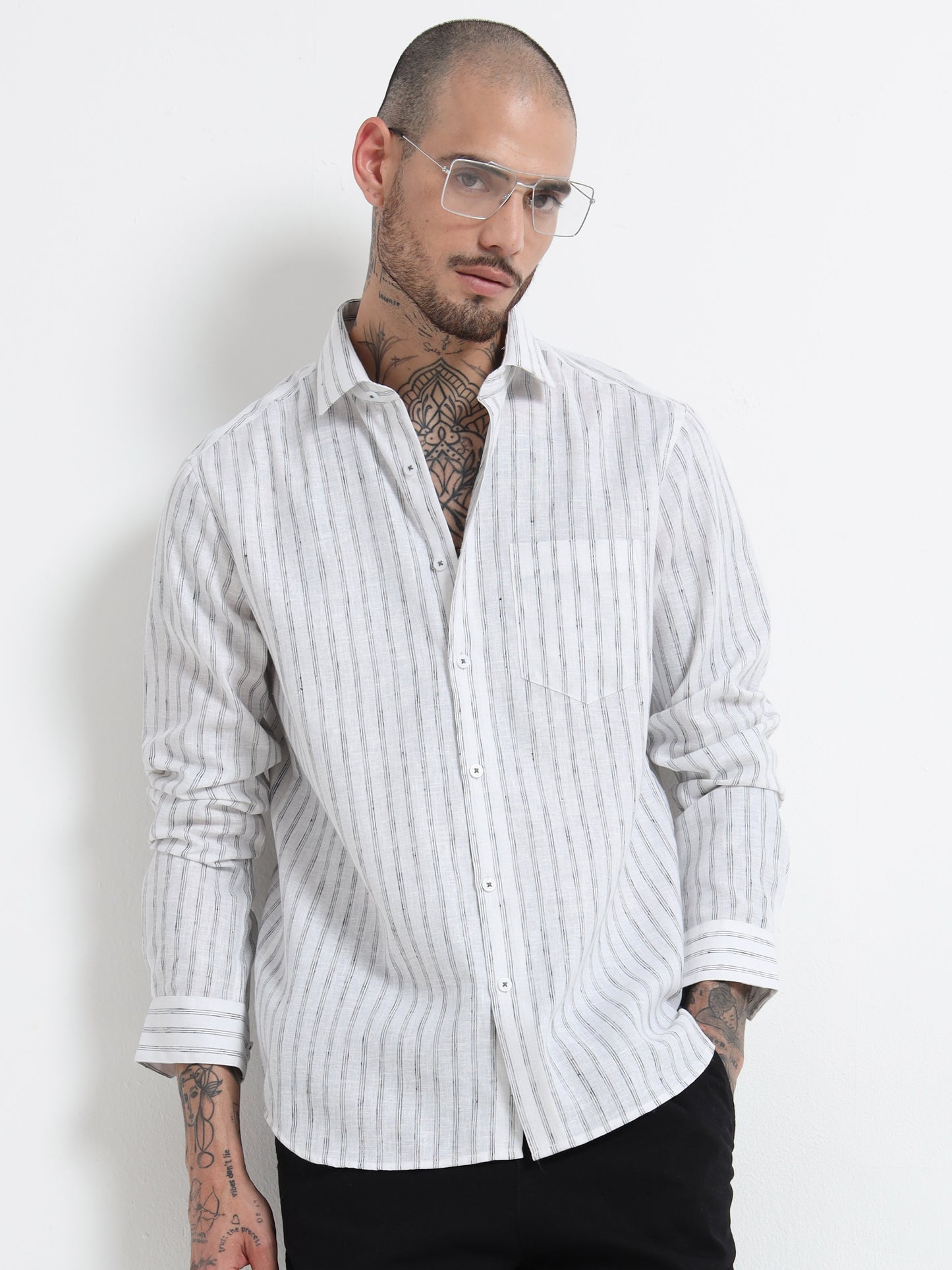 Martin Smith Striped Shirt