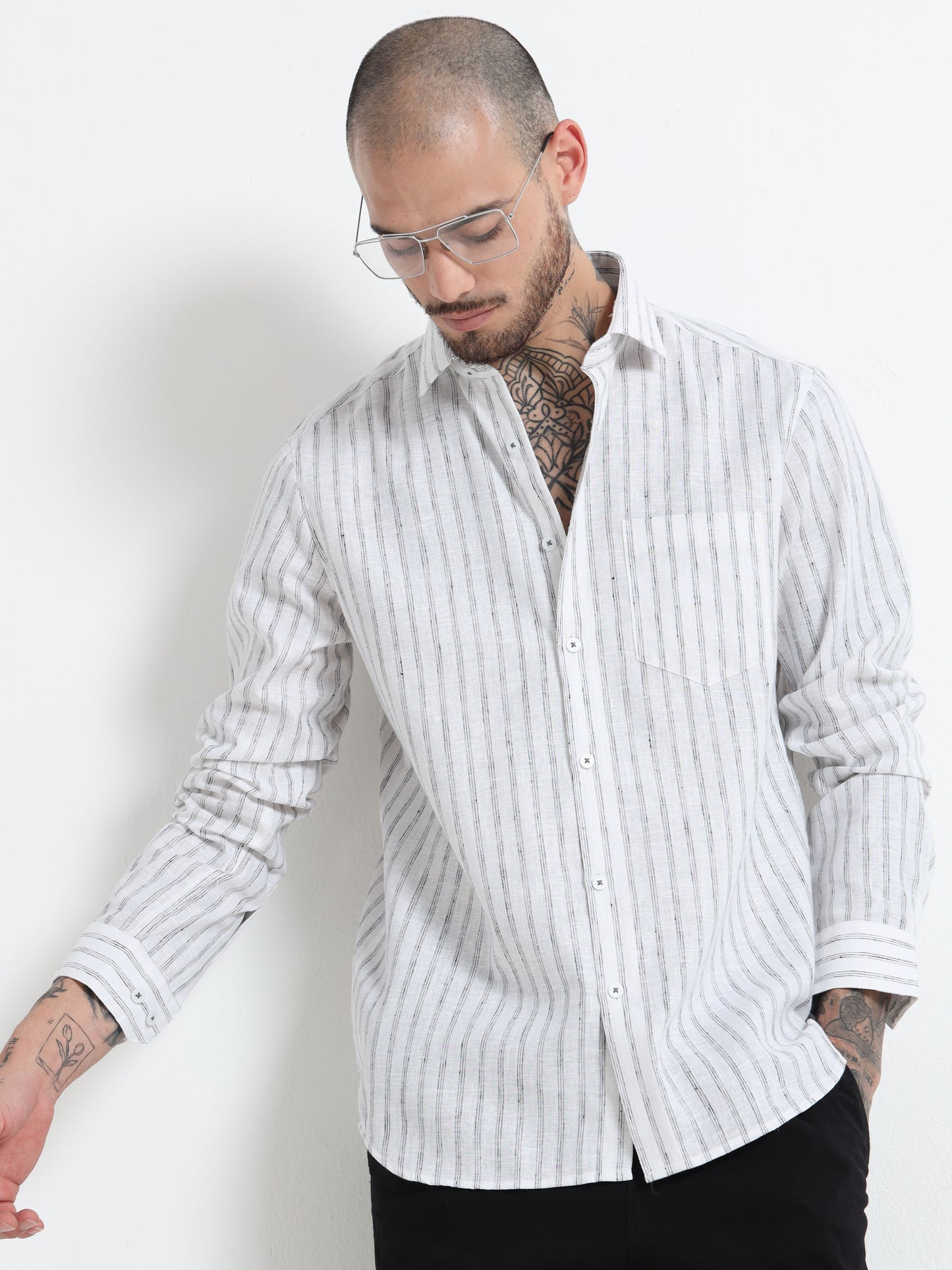 Martin Smith Striped Shirt