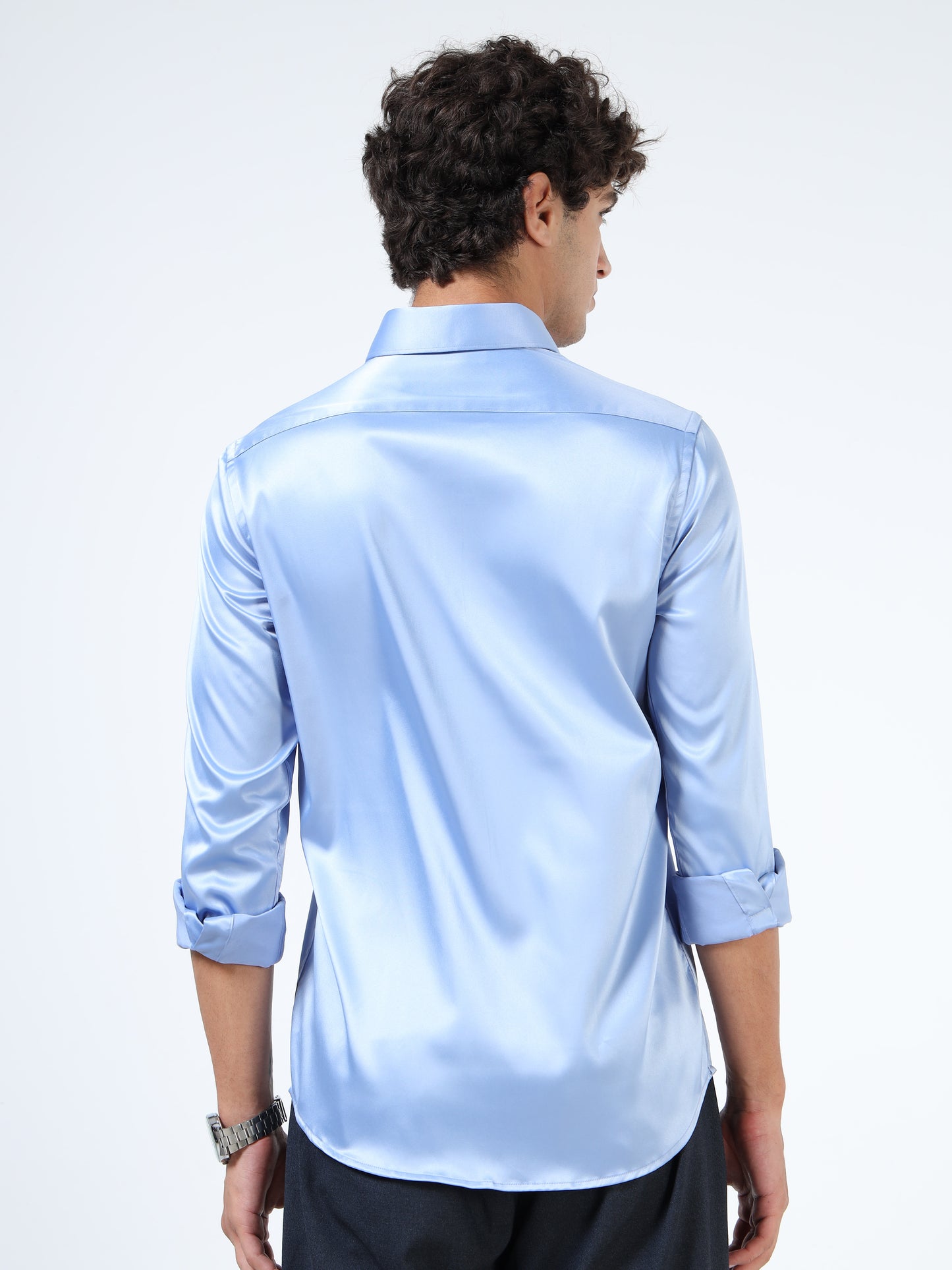 Hi-gloss Satin Shirt