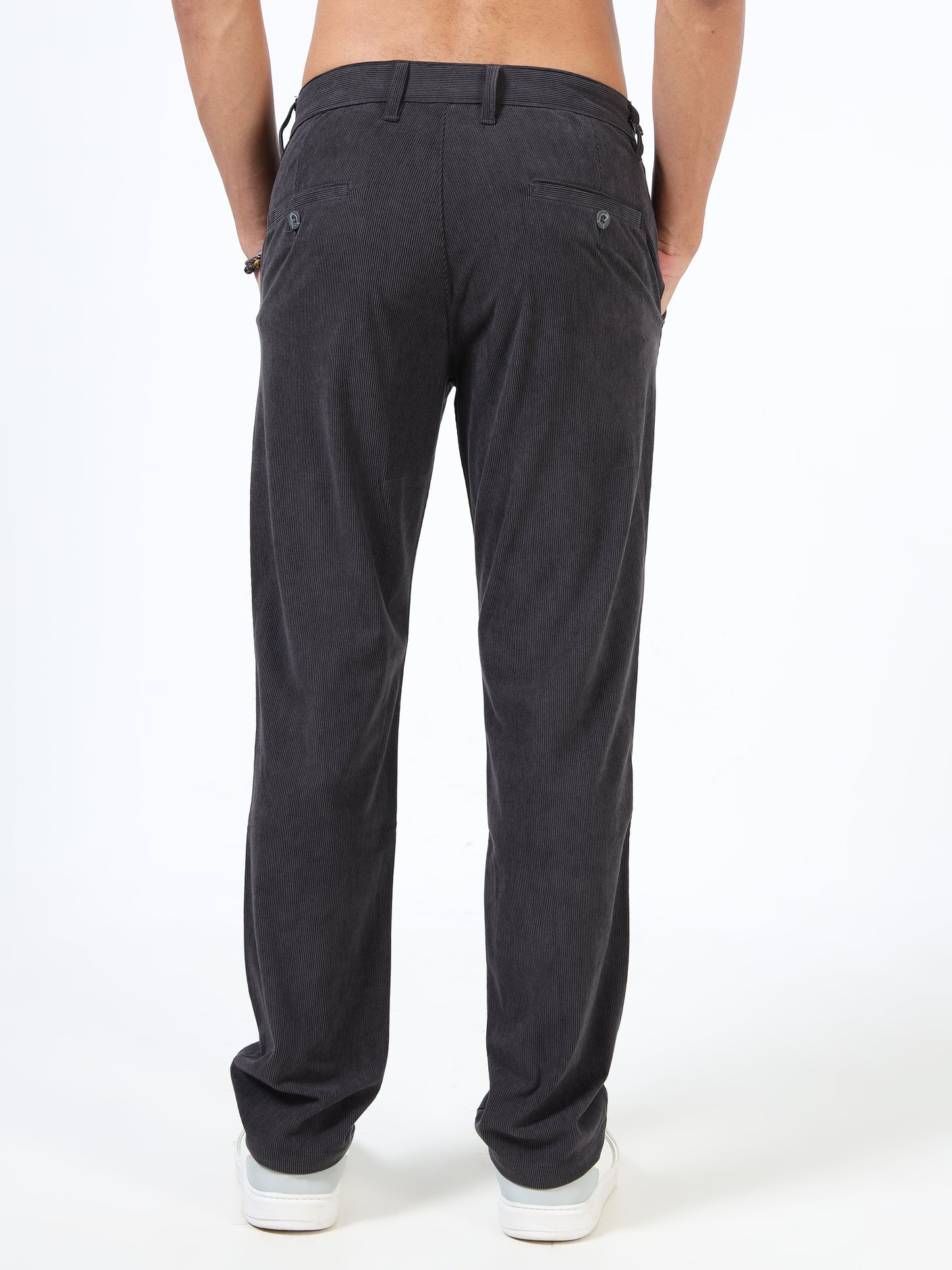 Grey corduroy pants