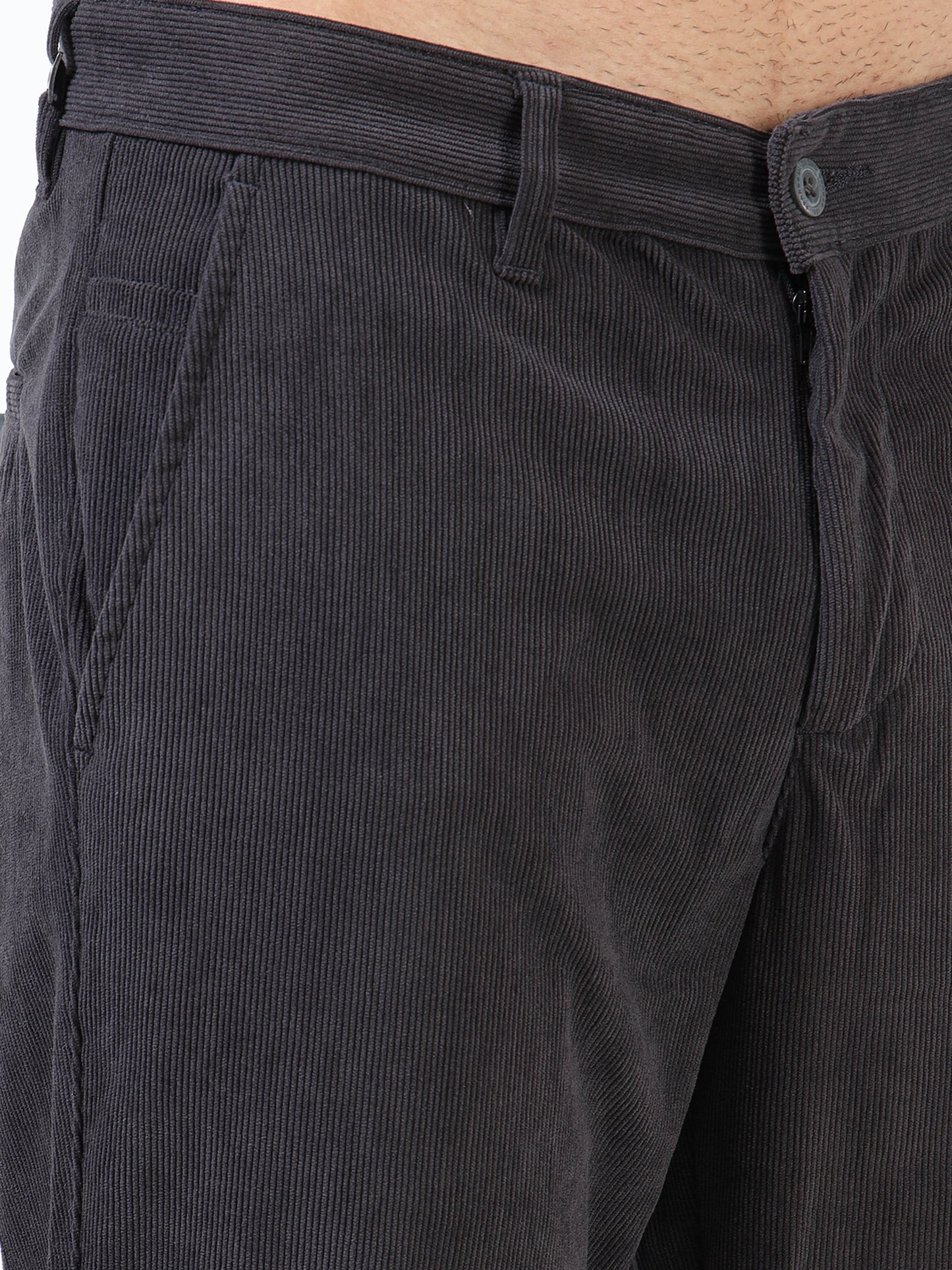 Grey corduroy pants
