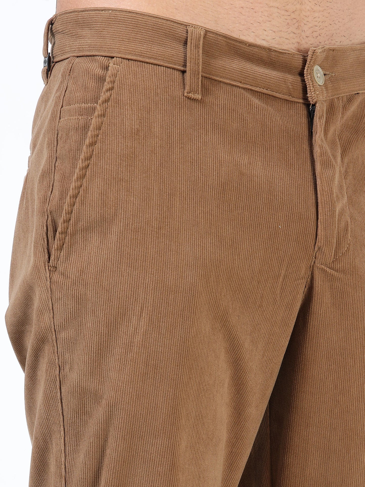 Brown corduroy pants