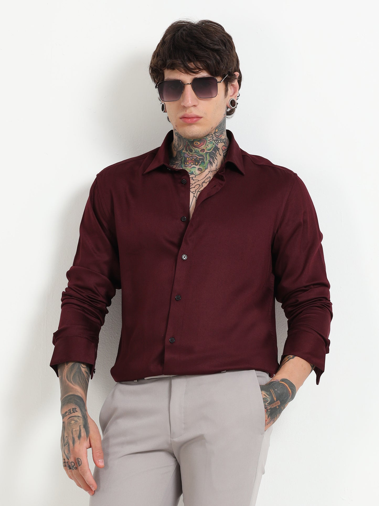 Martin Smith Satin Luxe Shirt