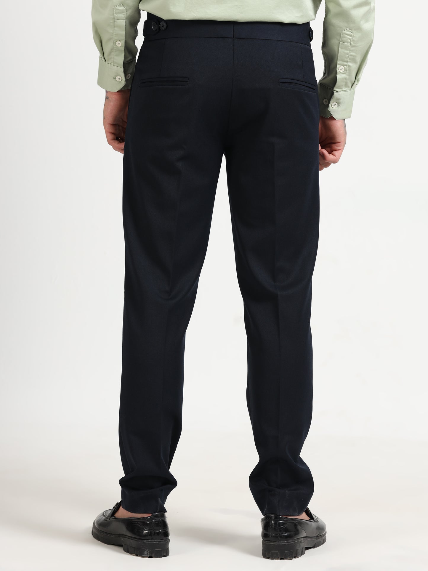 Italian Style Navy Gurkha Pants