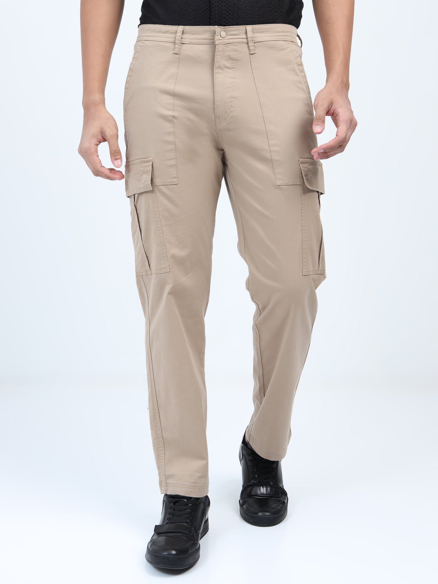 Cargo Pants: Beige