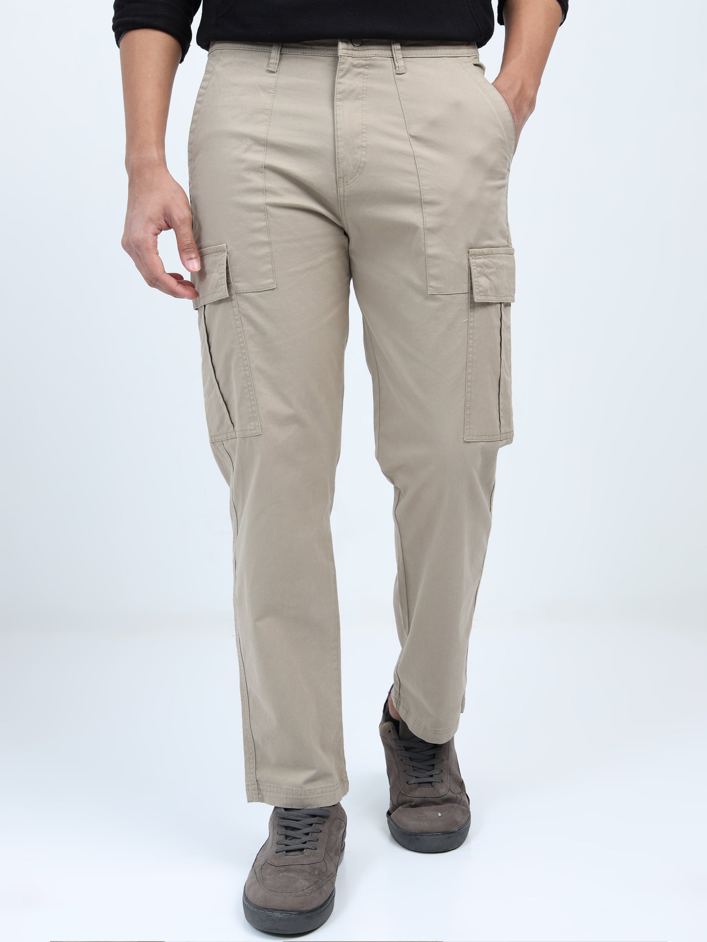 Cargo Pants: Dull Beige