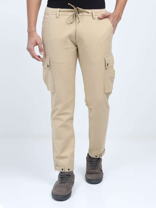 Tusser Cargo Pants - Cream