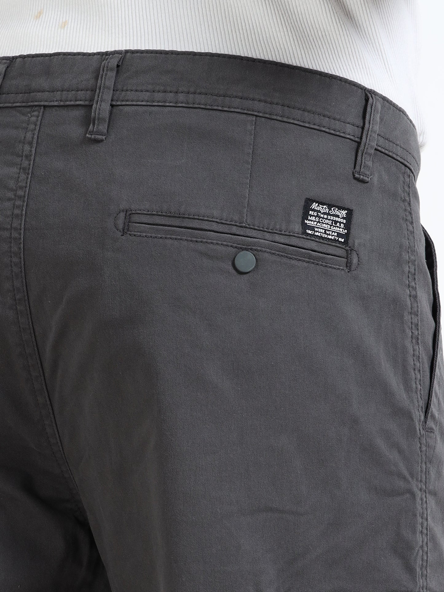 Rugged Cargo Trousers for Men - Grey