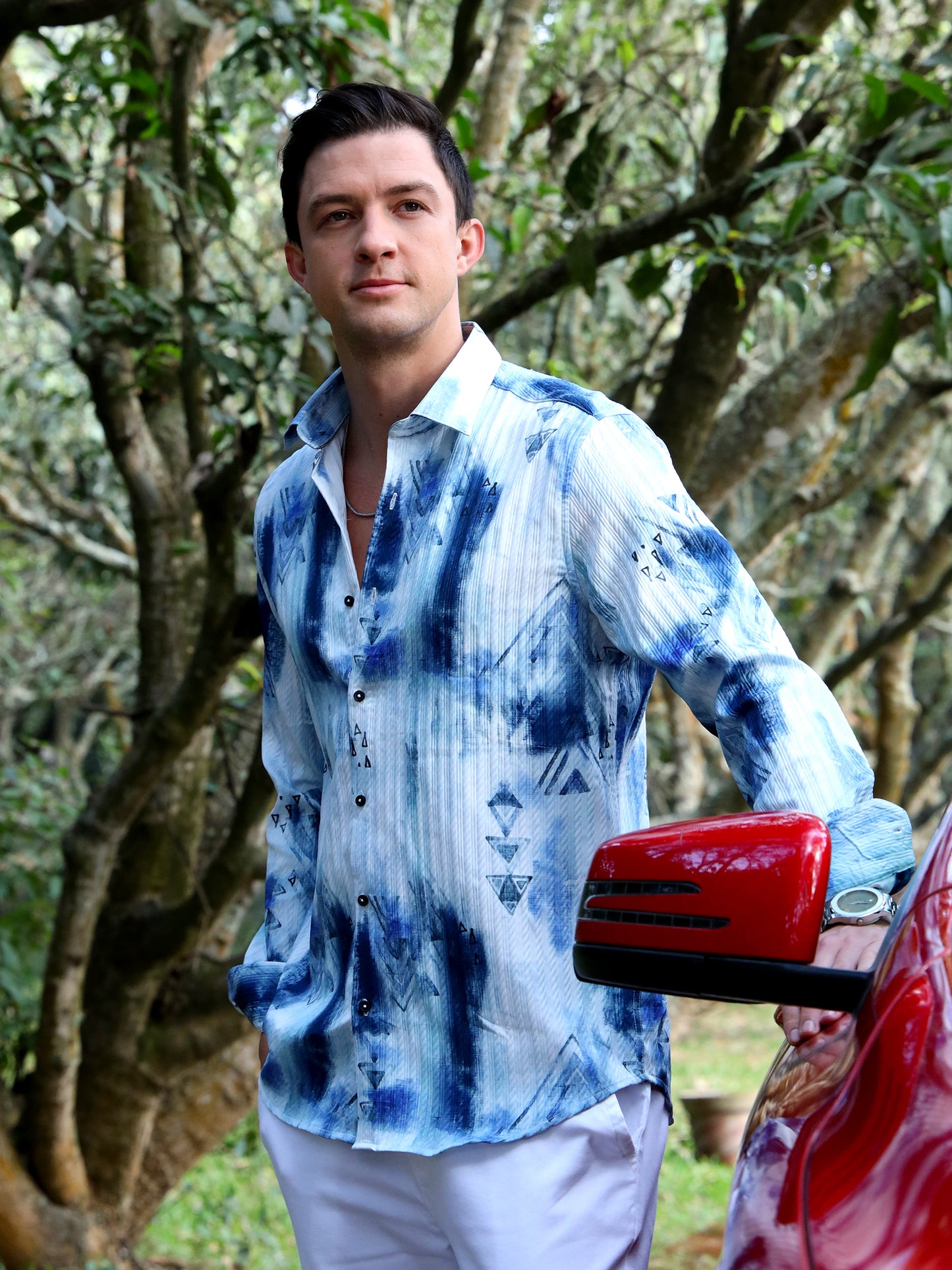 Ocean Swirl Tie-Dye Shirt