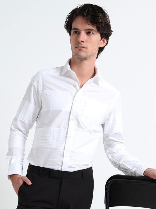 Tuxedo shirt