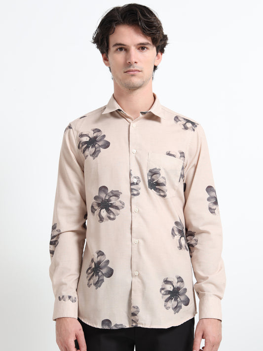 Linen digital shirt