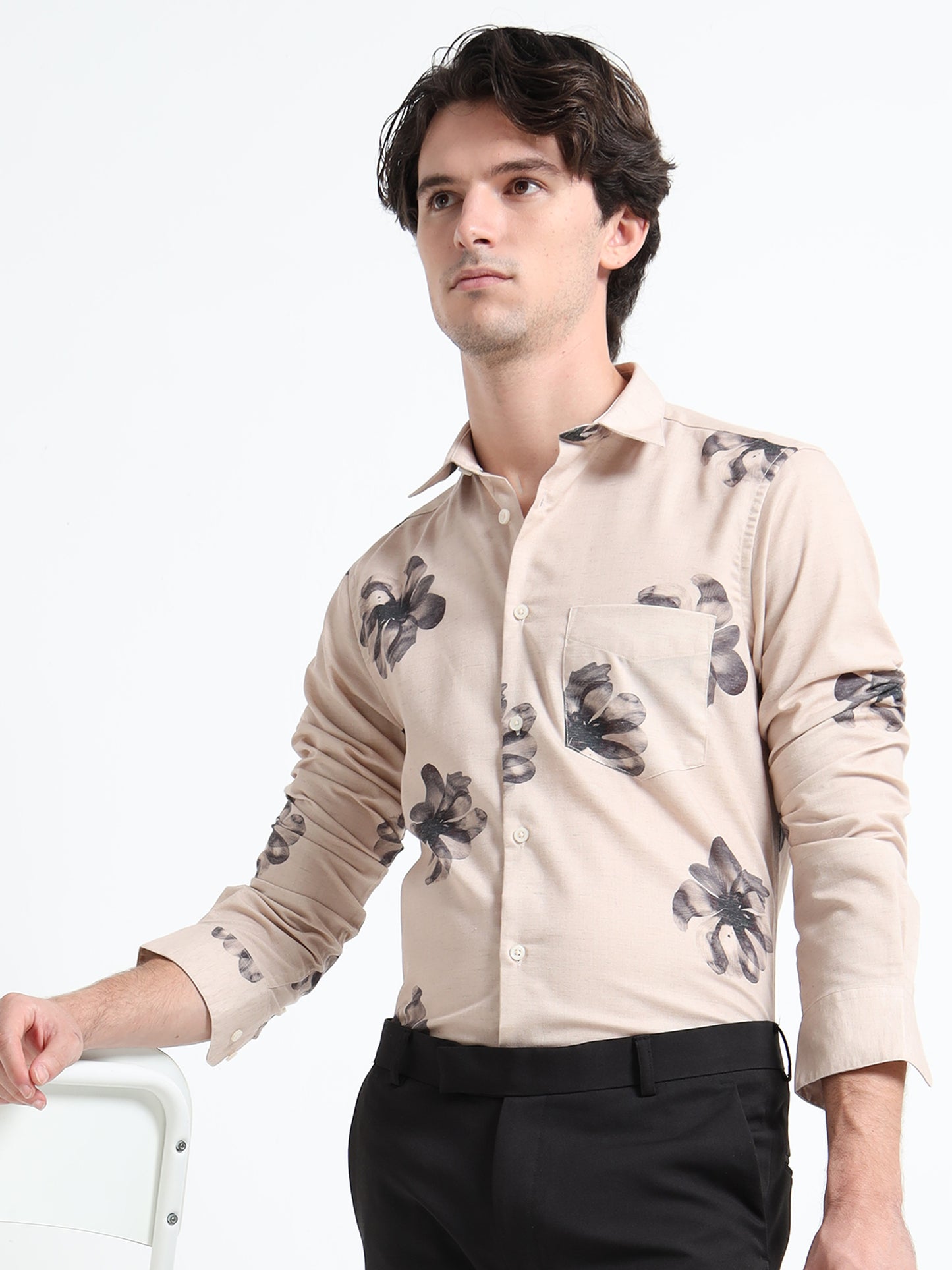 Linen digital shirt