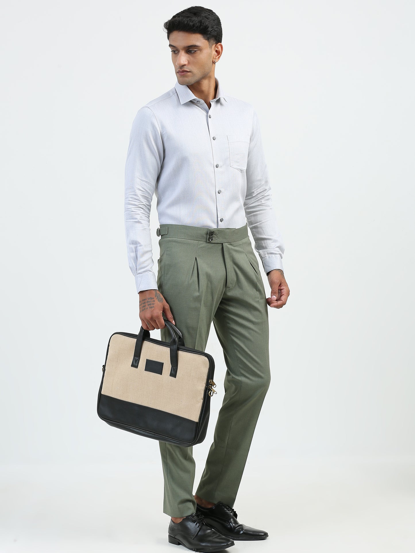 Light Blue Solid Shirt