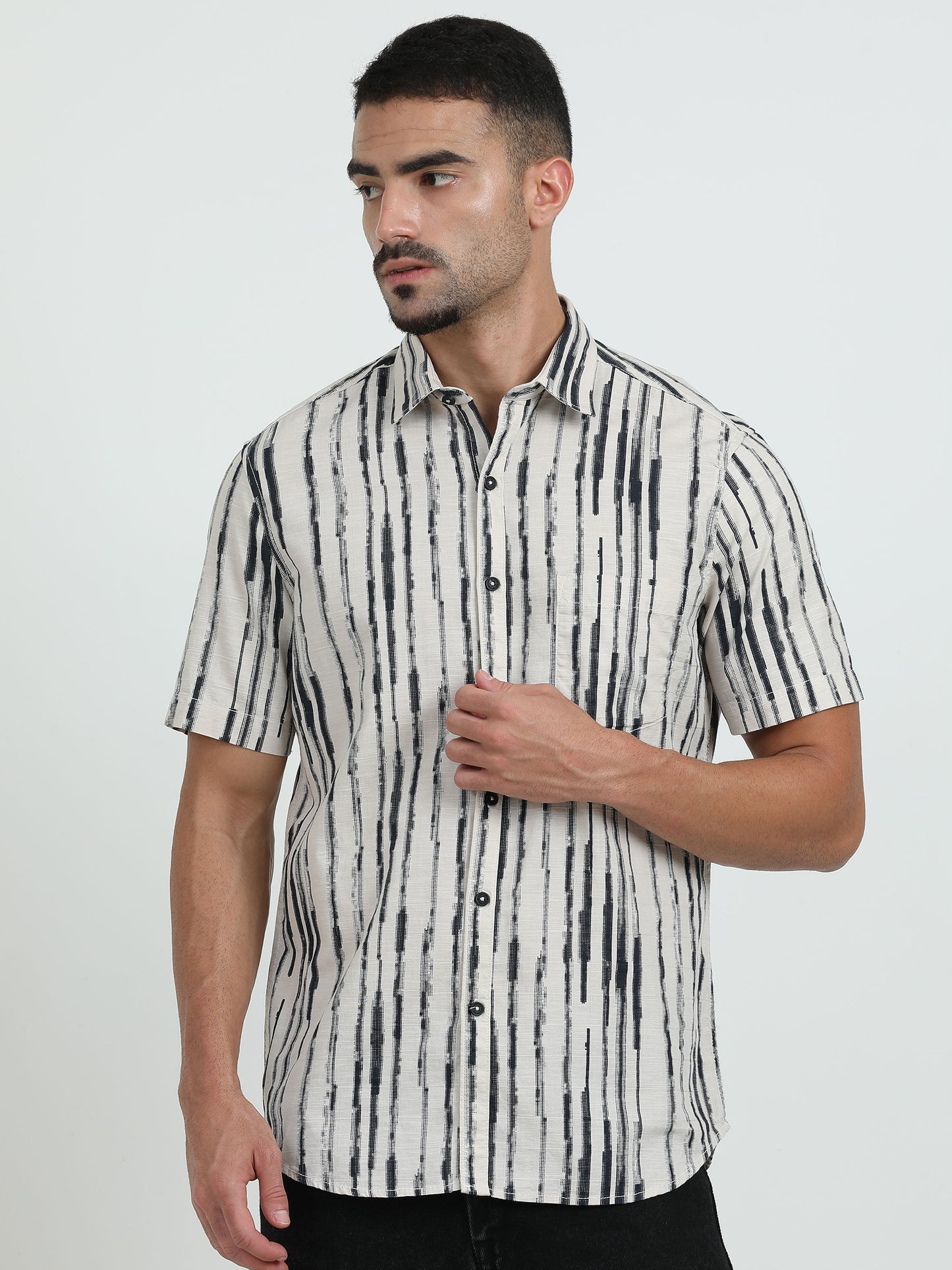 Pre-washed half sleeves shirt