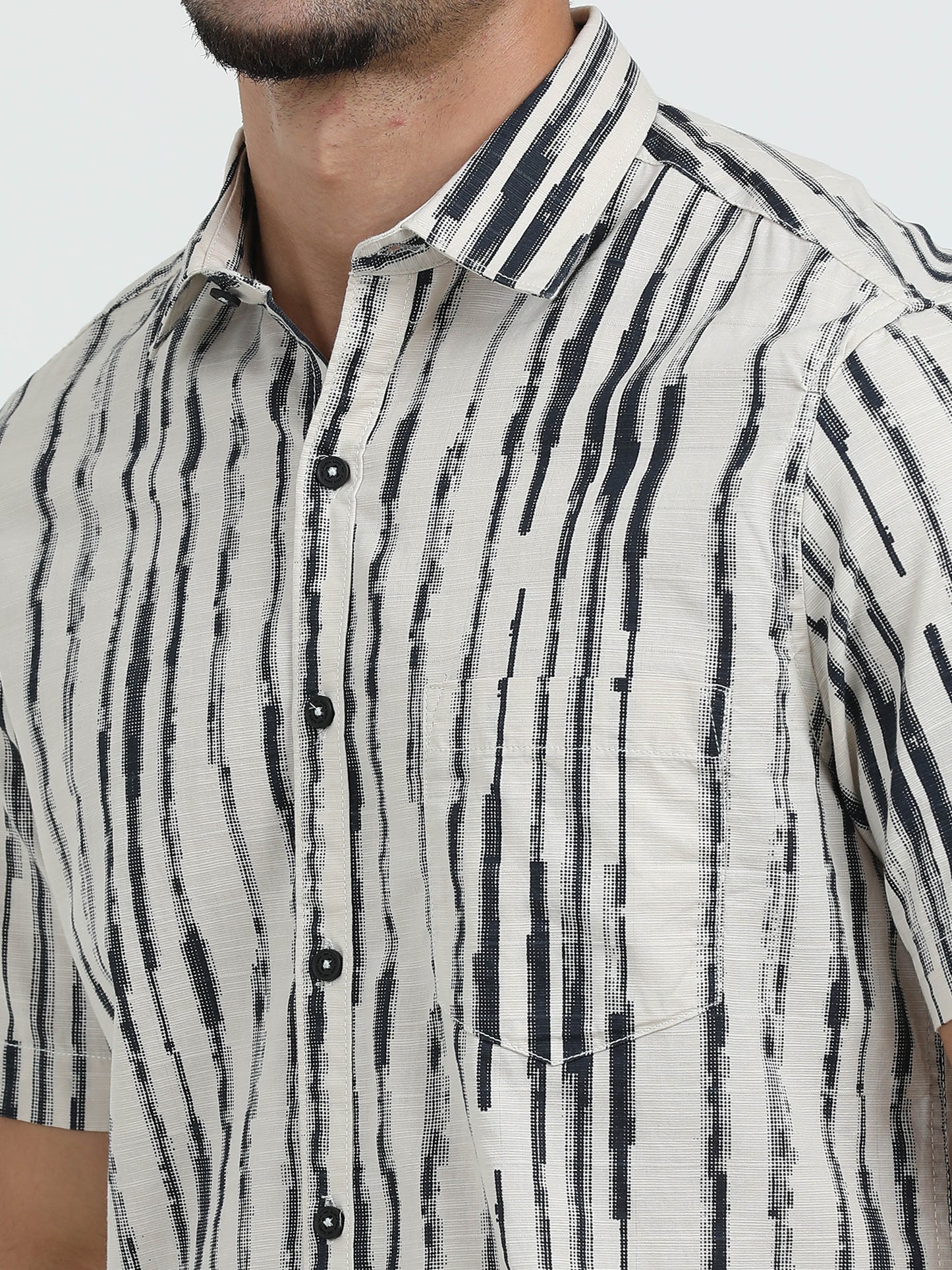 Pre-washed half sleeves shirt