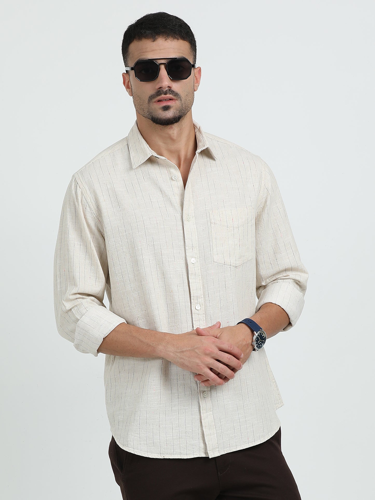 Striped Linen shirt