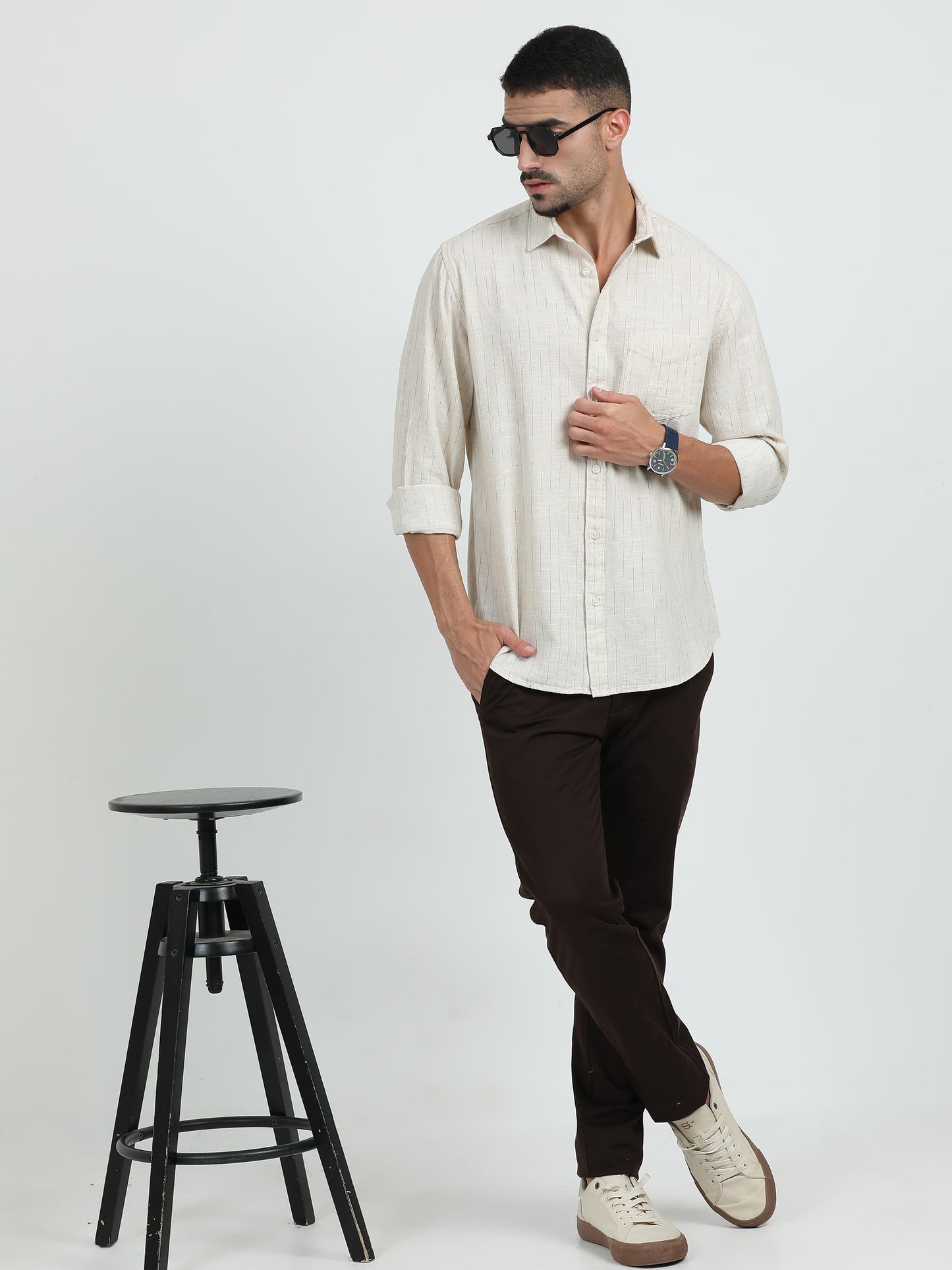 Striped Linen shirt