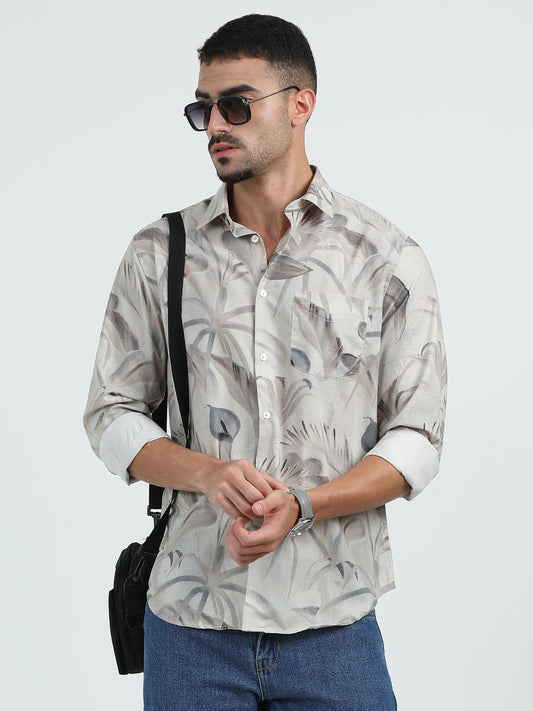 Linen digital shirt