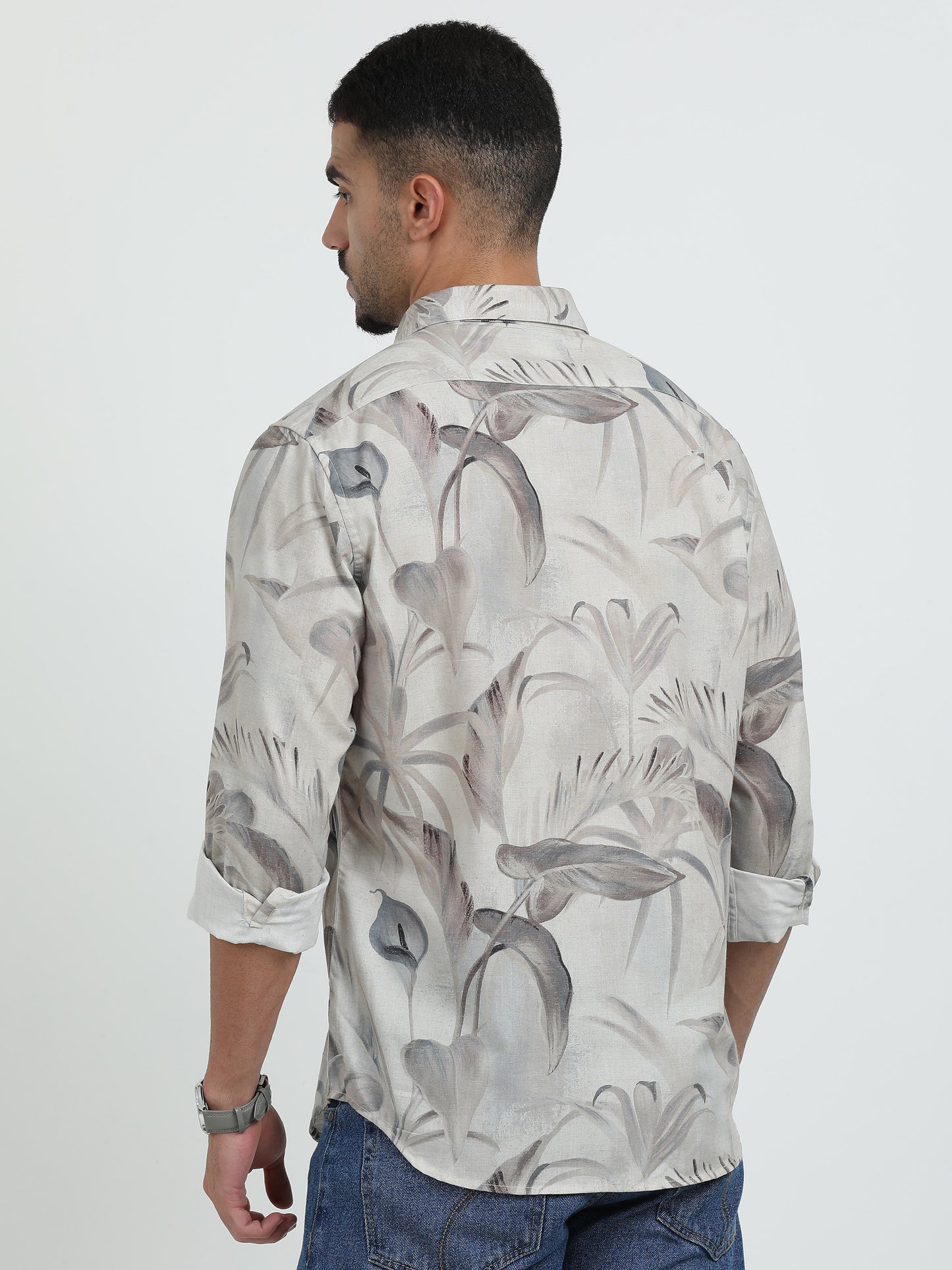 Linen digital shirt