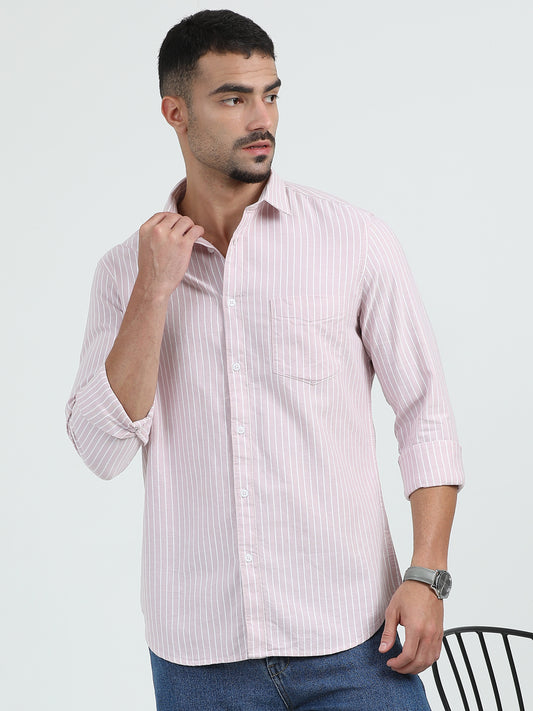 Oxford striped shirt