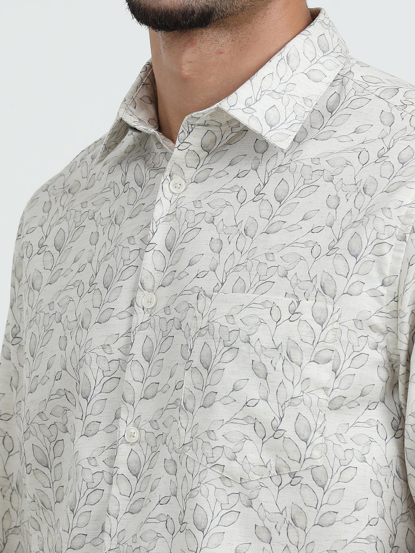Linen digital shirt