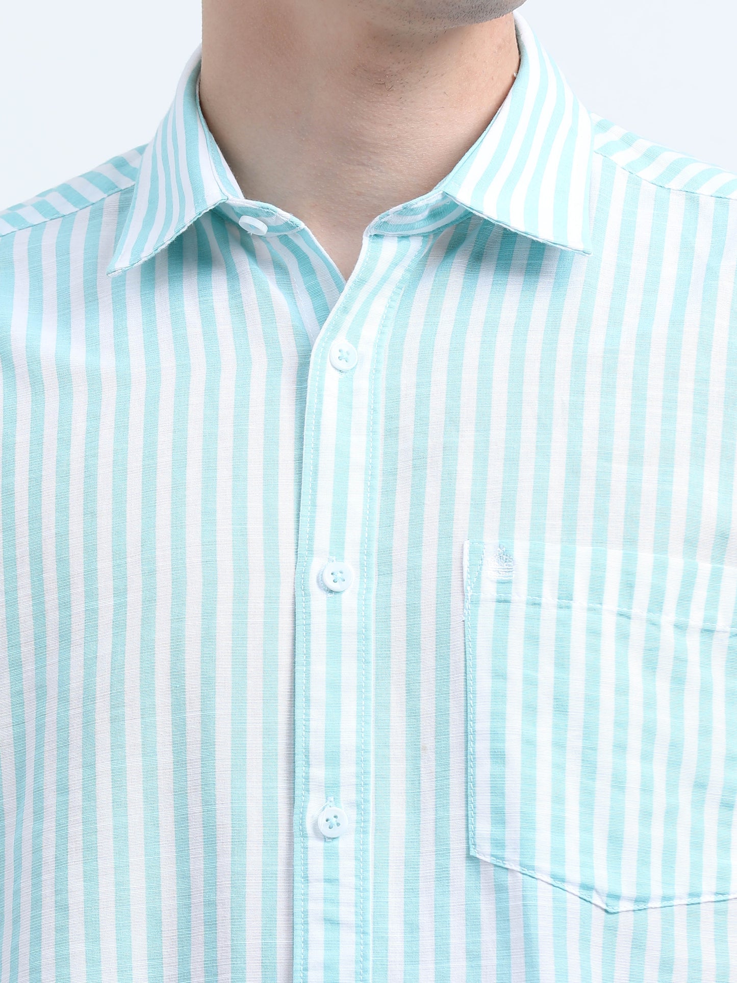 Martin Smith Men’s Regular Fit Cotton Half Sleeves Casual Shirt
