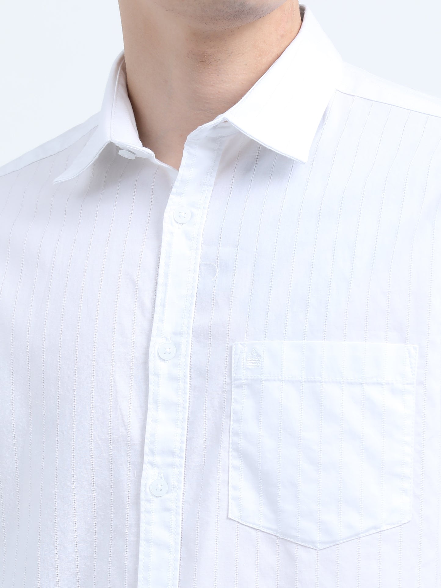 Martin Smith Men’s Regular Fit Cotton Half Sleeves Casual Shirt