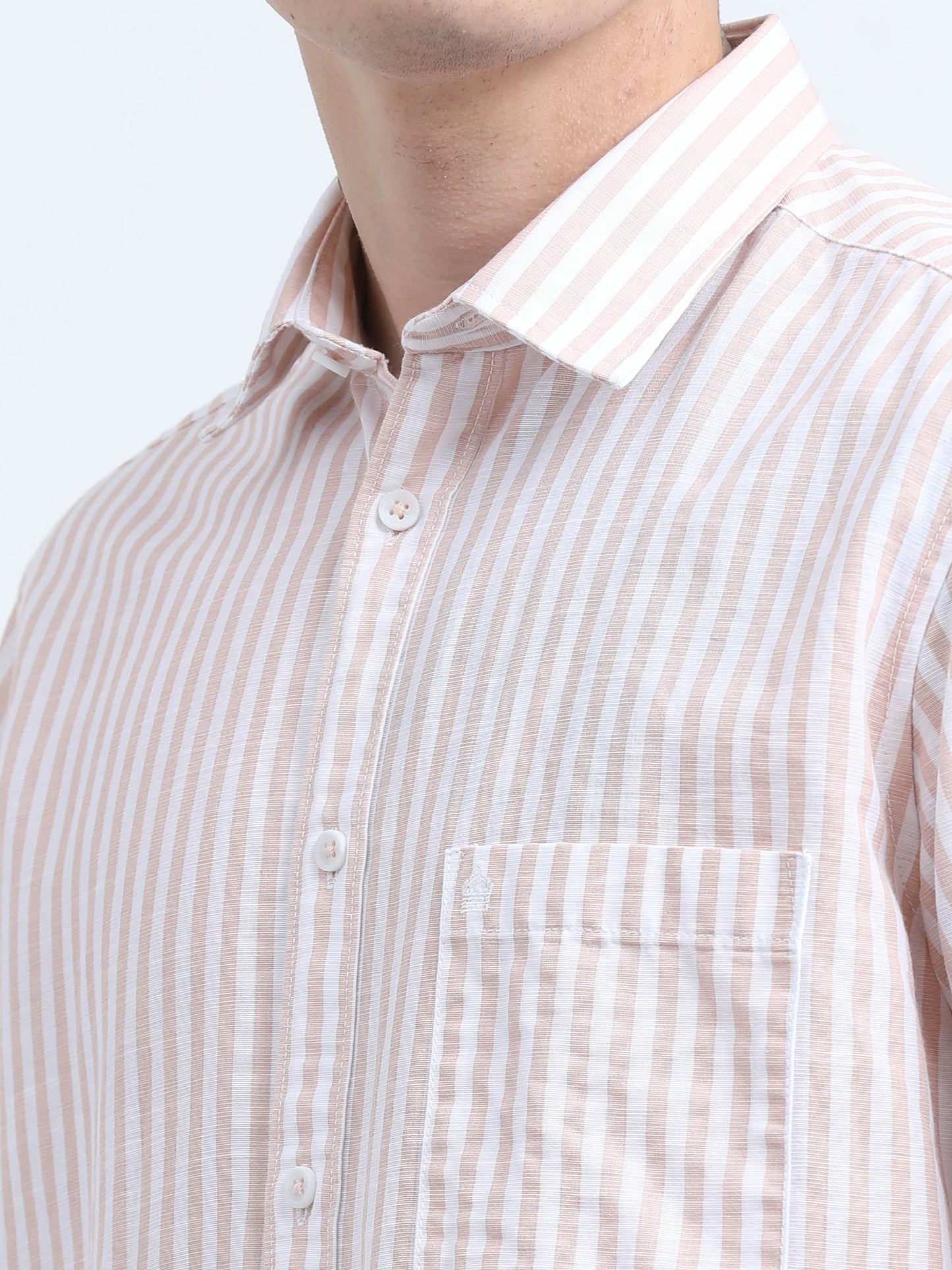 Martin Smith Men’s Regular Fit Cotton Half Sleeves Casual Shirt