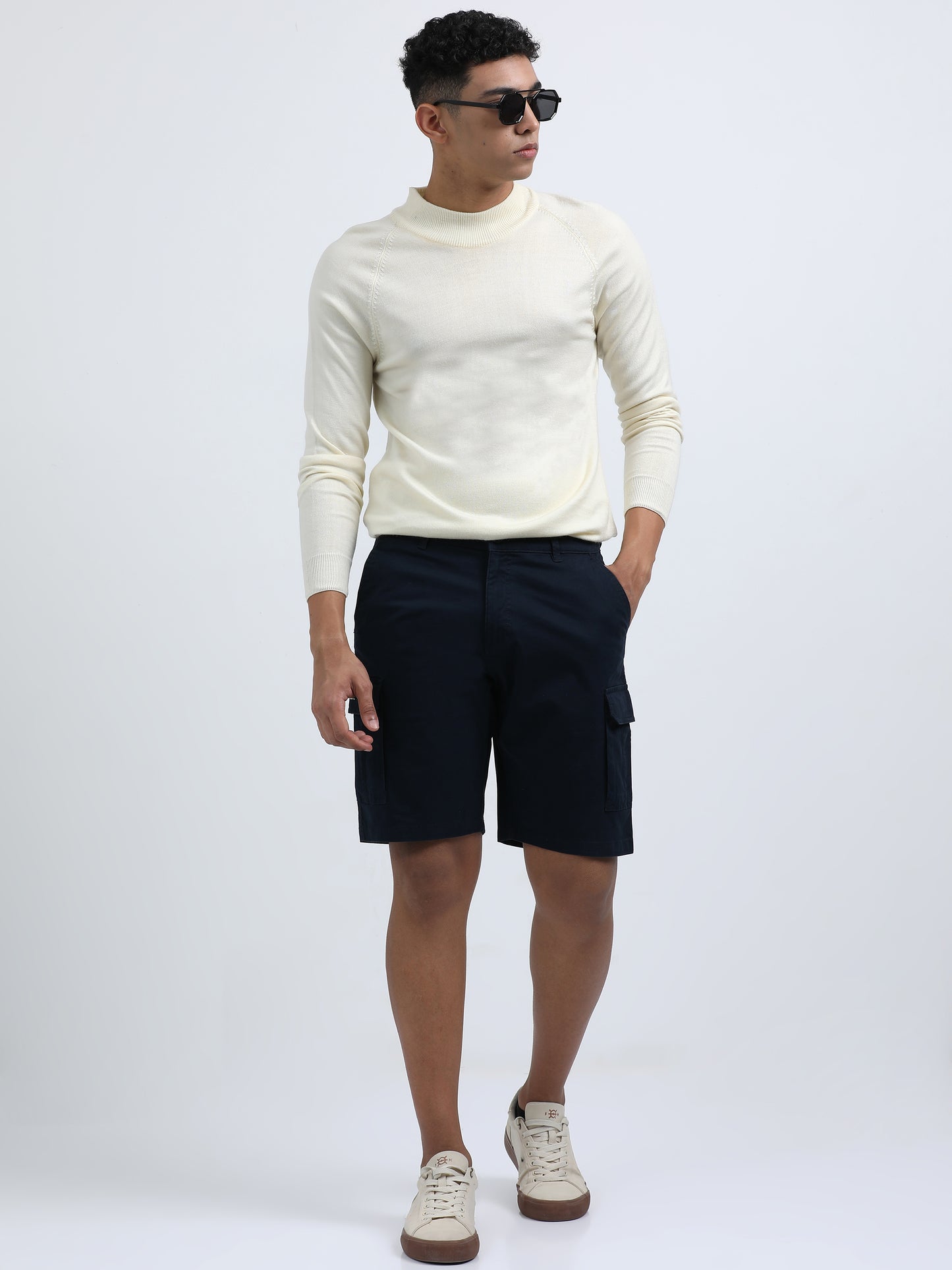 Cargo Shorts -  Navy