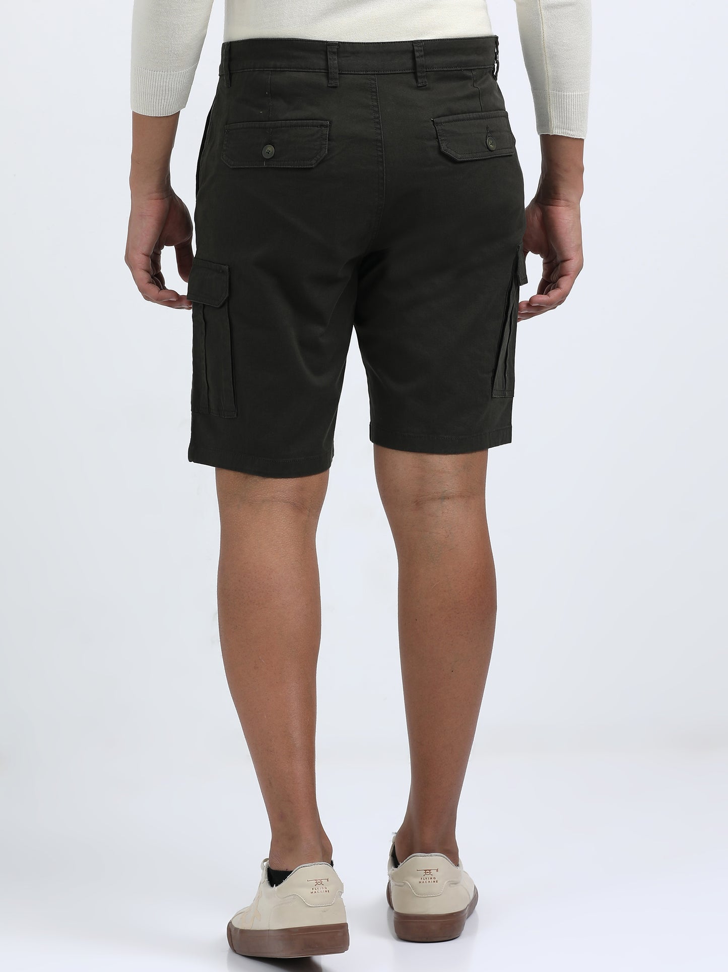 Cargo Shorts - Olive Green