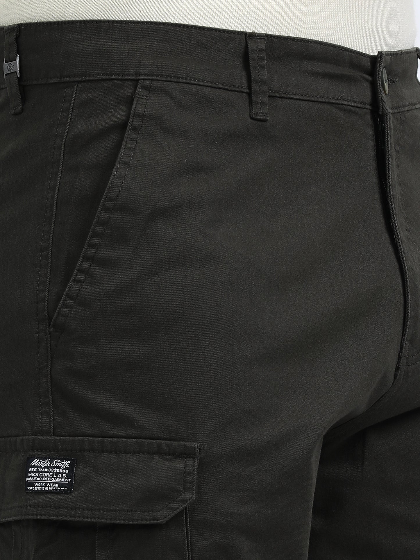 Cargo Shorts - Olive Green