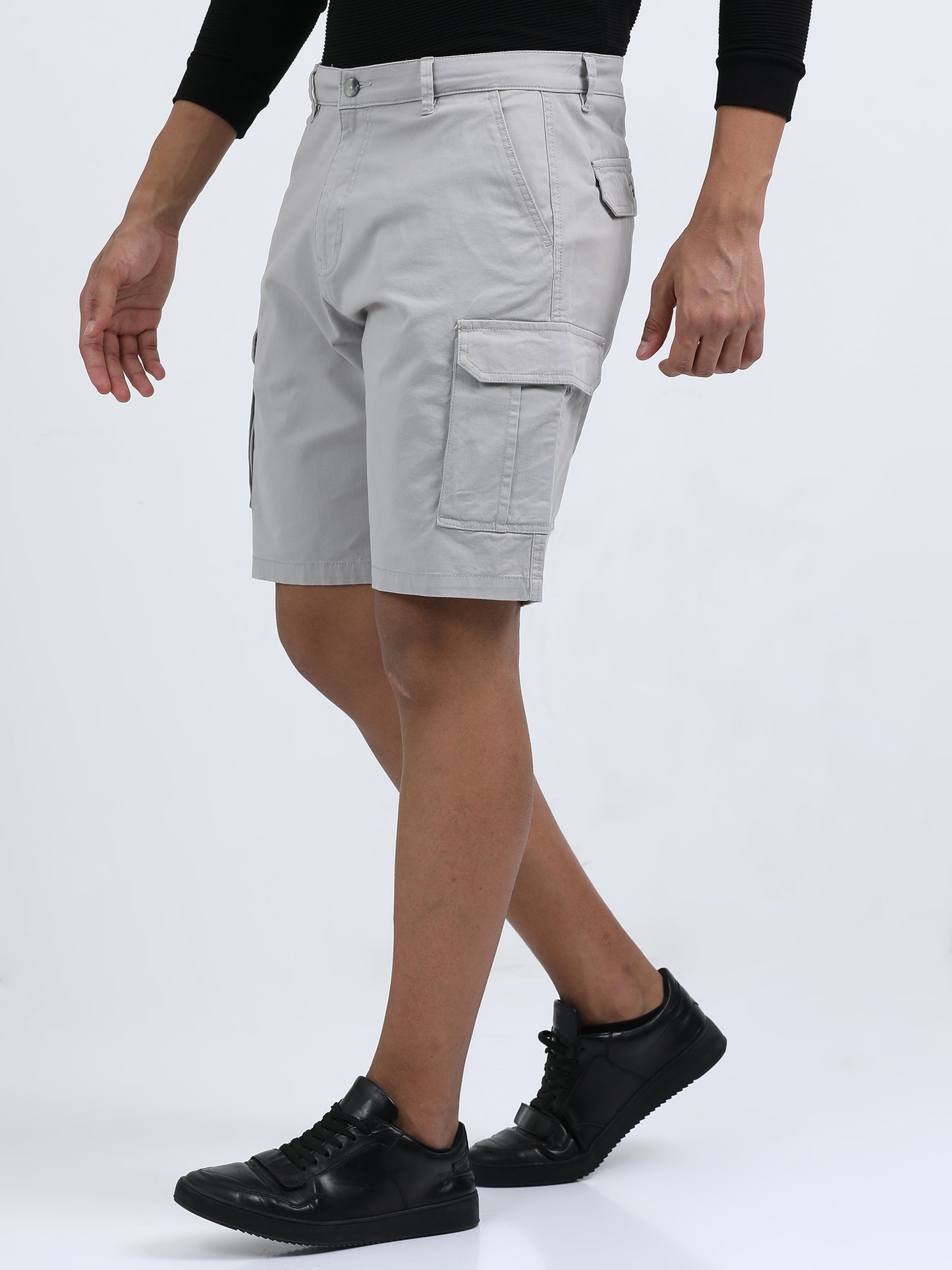 Cargo Shorts - Light Grey