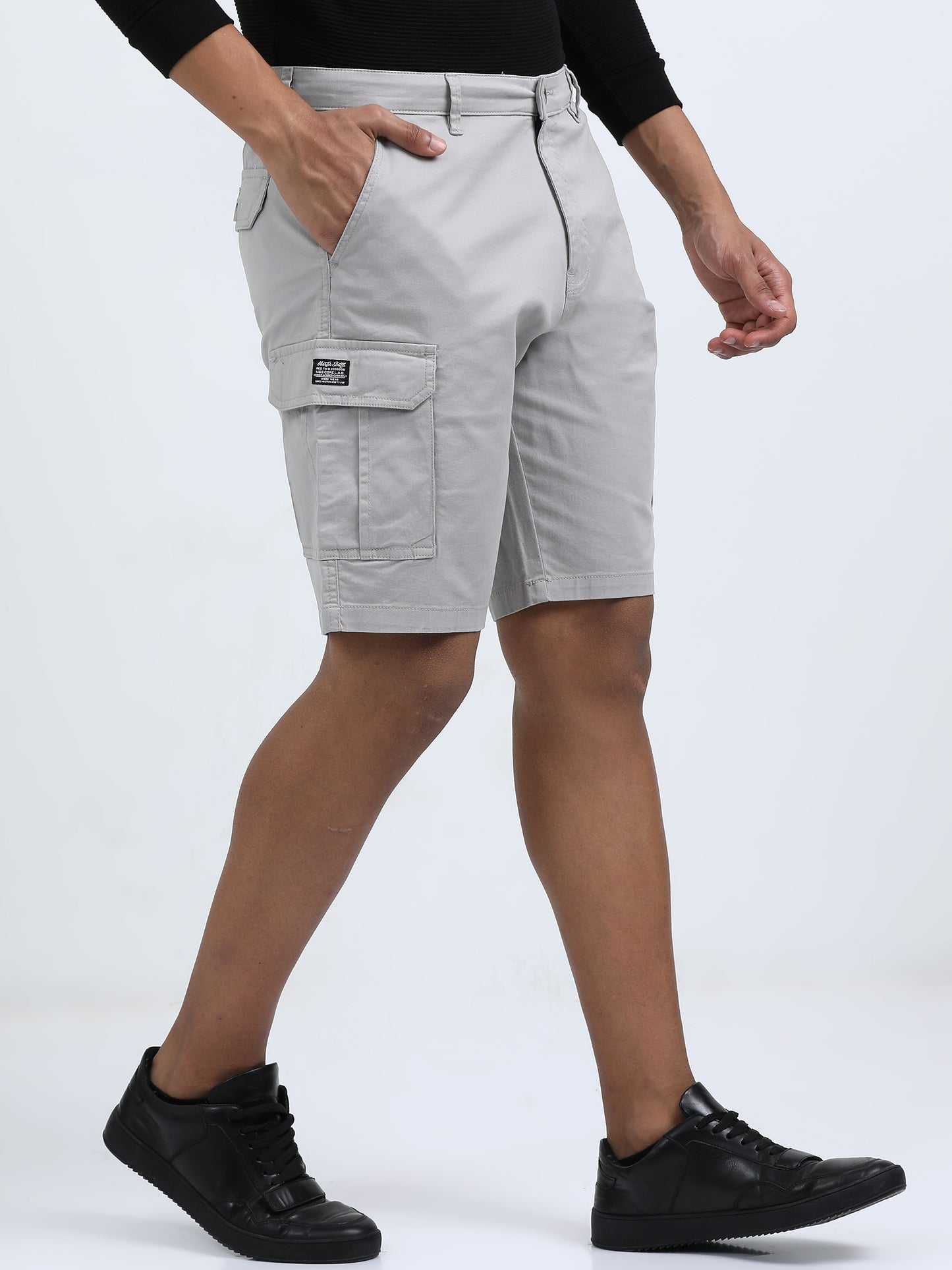 Cargo Shorts - Light Grey