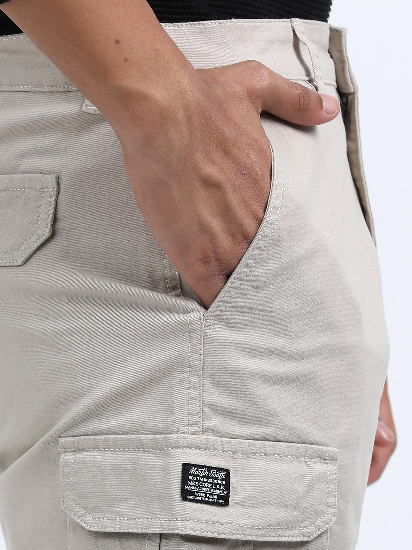 Cargo Shorts - Cream