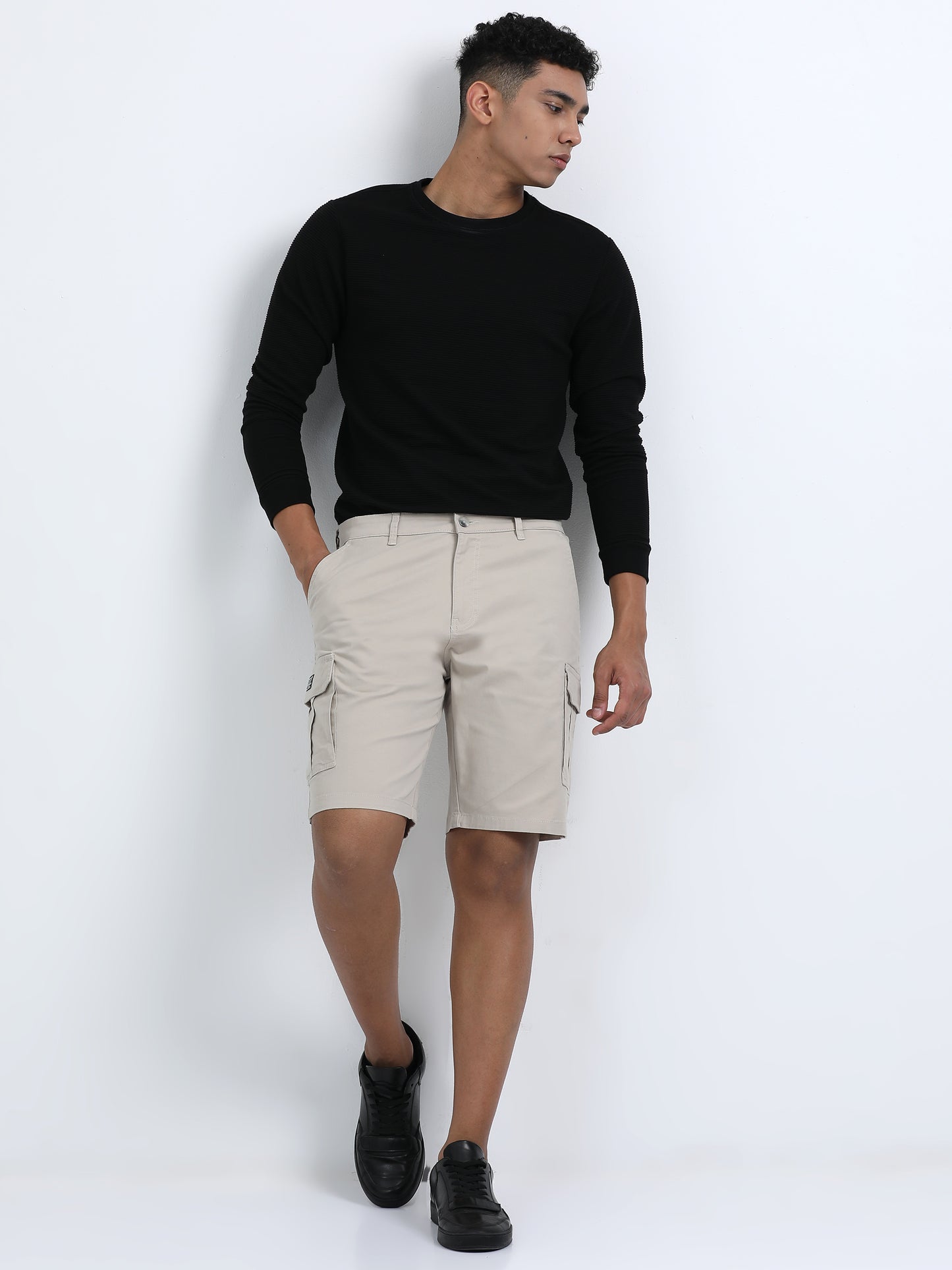 Cargo Shorts - Cream