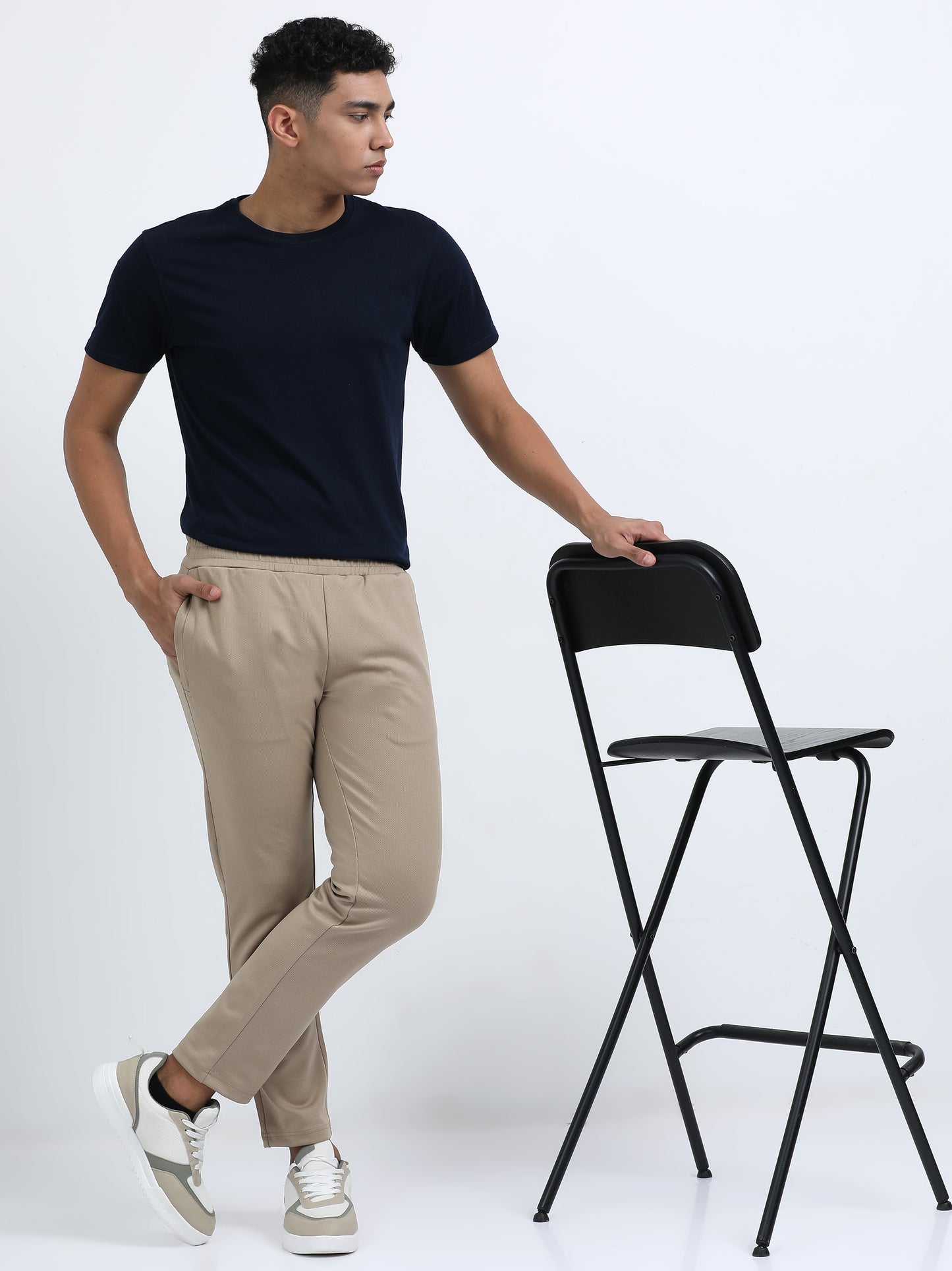 Track Pant – Beige